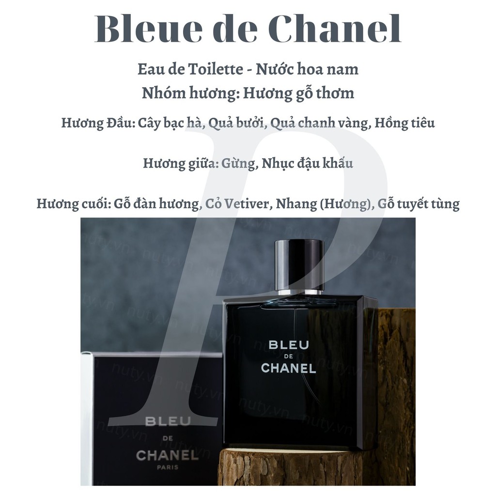 [Chính hãng] Nước hoa Bleu de Chanel (Mẫu thử) | BigBuy360 - bigbuy360.vn