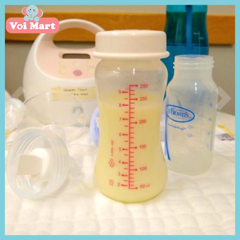 FLASH SALE Bình trữ sữa cho máy Avent, spectra hiệu Nenesupply 140ml - 280ml