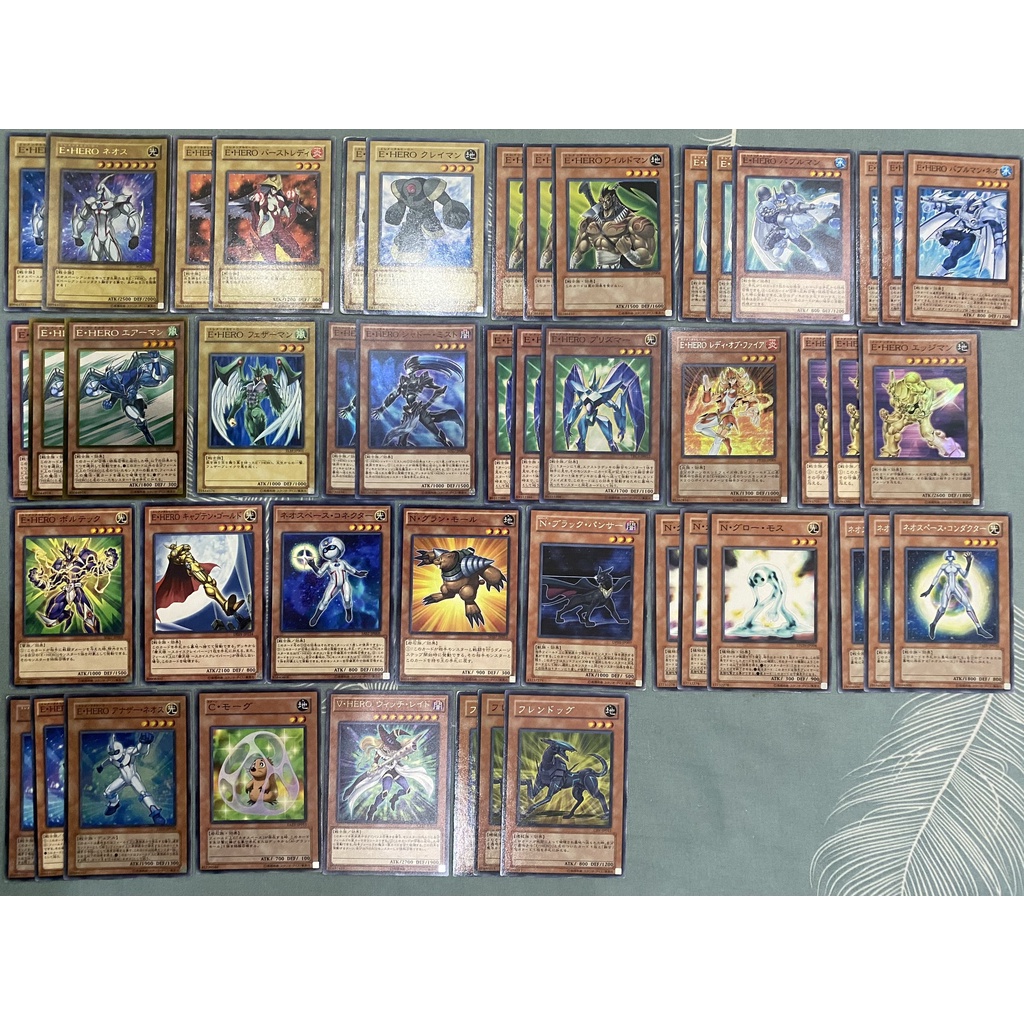 Yugioh - Elemental Heroes tiếng Nhật của Yuki với hơn 100 lá