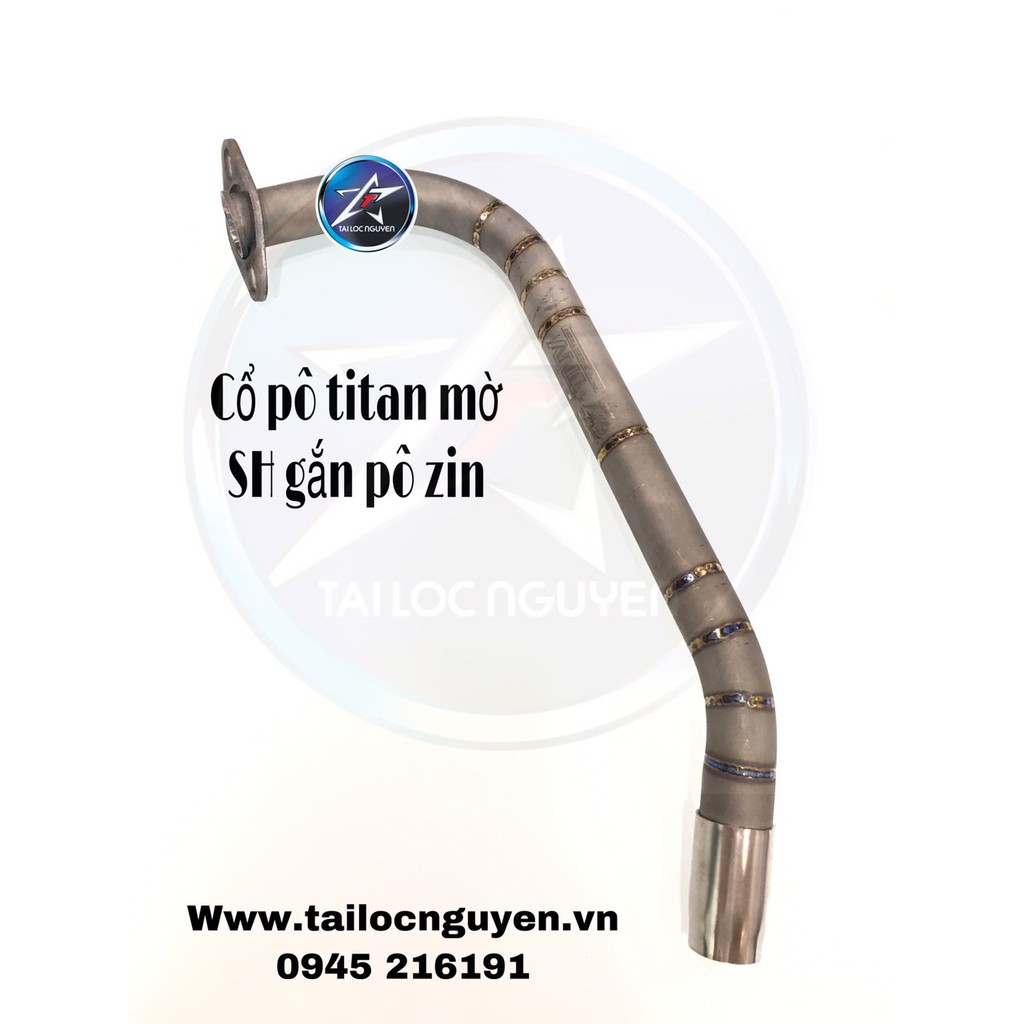 CỔ PÔ TITAN BÓNG VÀ MỜ SH/AB125/PCX GẮN PÔ ZIN