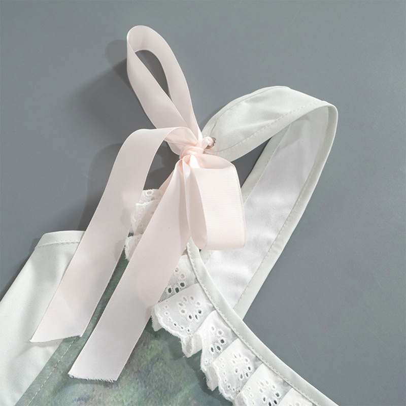 Áo Crop Top Hở Lưng Họa Tiết Tranh Sơn Dầu Cổ Điển Cho Nữ