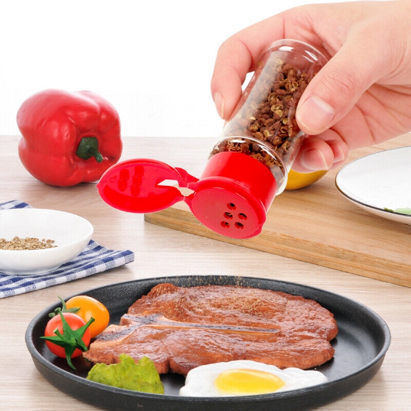 Set 4 Lọ Đựng Gia Vị Bằng Nhựa Tiện Dụng Chất Lượng Cao