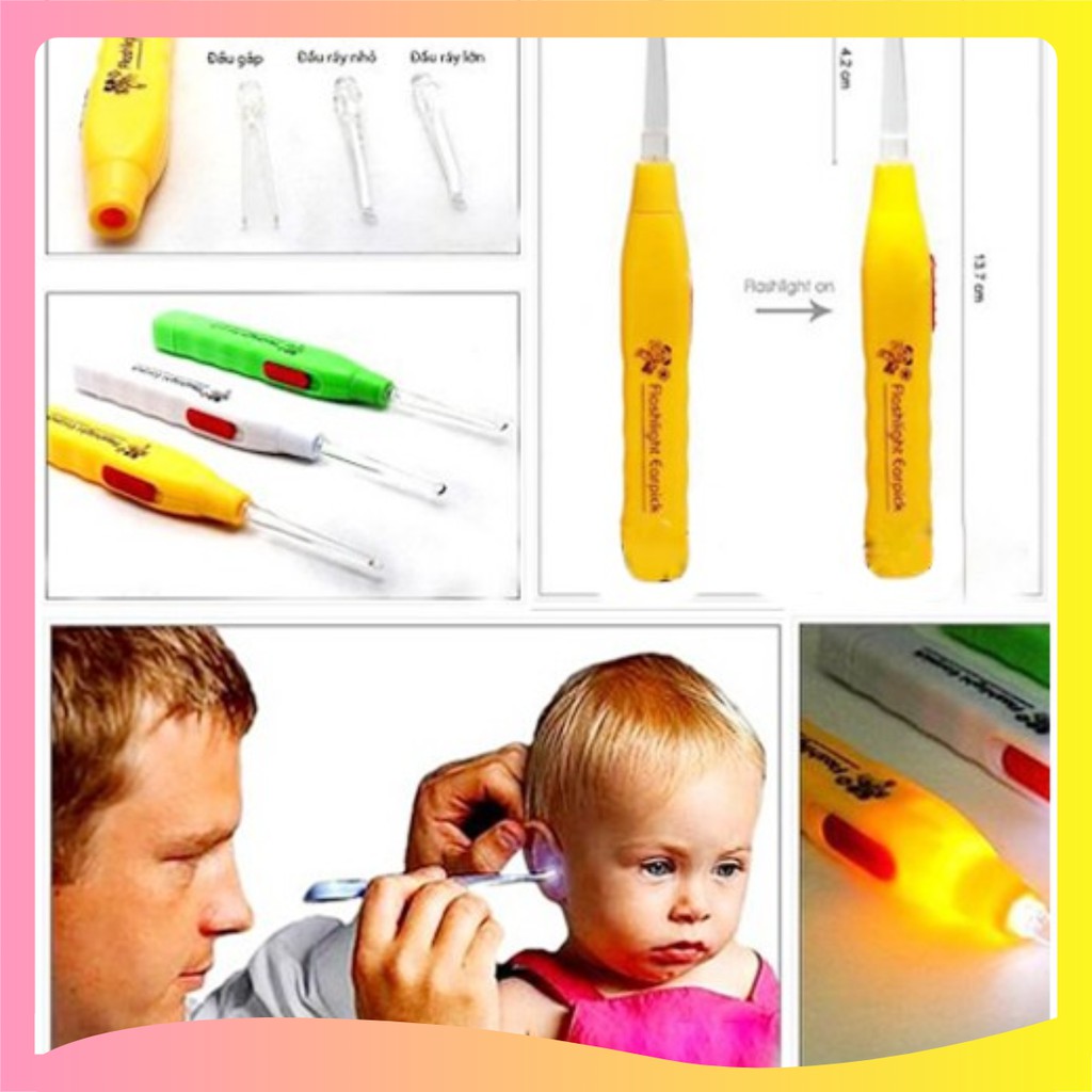 [Hot] Dụng cụ ráy tai đèn led