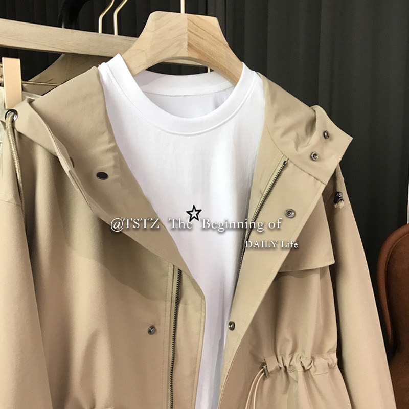 Áo khoác trendcoat dáng ngắn