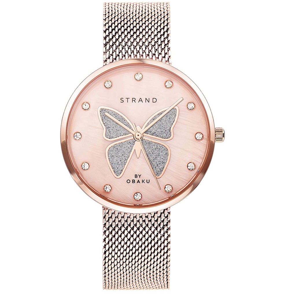 Đồng hồ đeo tay nữ Obaku S700LXVVMV-DB