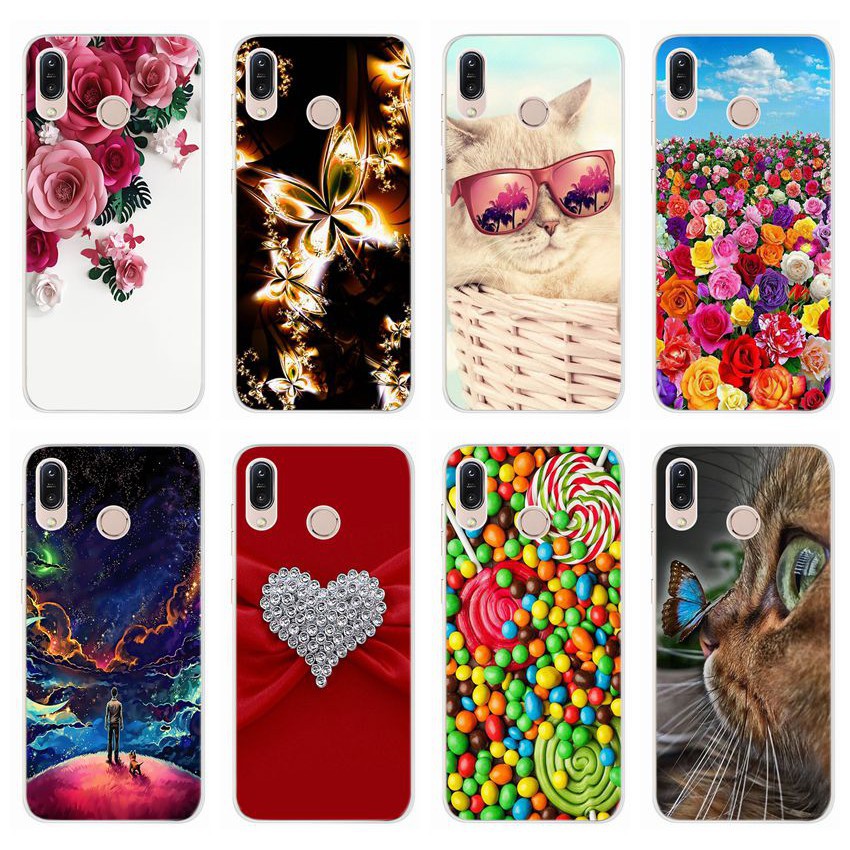 Ốp Lưng Tpu Mềm Họa Tiết Xinh Xắn Cho Asus Zenfone Max M1 Zb555Kl Zb556Kl (X00Pd) Max Pro M1 Zb602Kl Zb601Kl (X00Td) | BigBuy360 - bigbuy360.vn