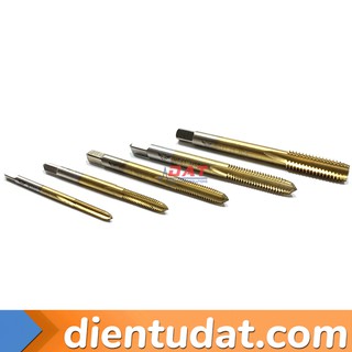  Mũi Khoan Taro Mạ Titan Độ Cứng Cao HSS M3 M4 M5 M6 M8