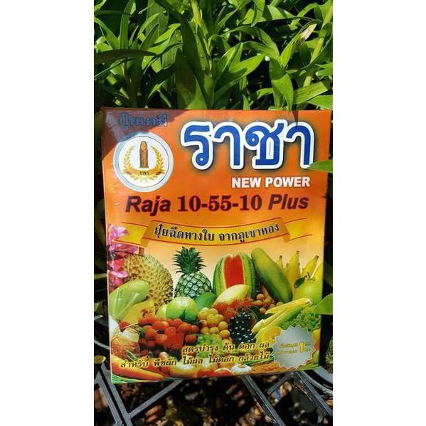 Phân NPK Raja 10-55-10 Plus Thái Lan - kích thích ra hoa Loại 1Kg