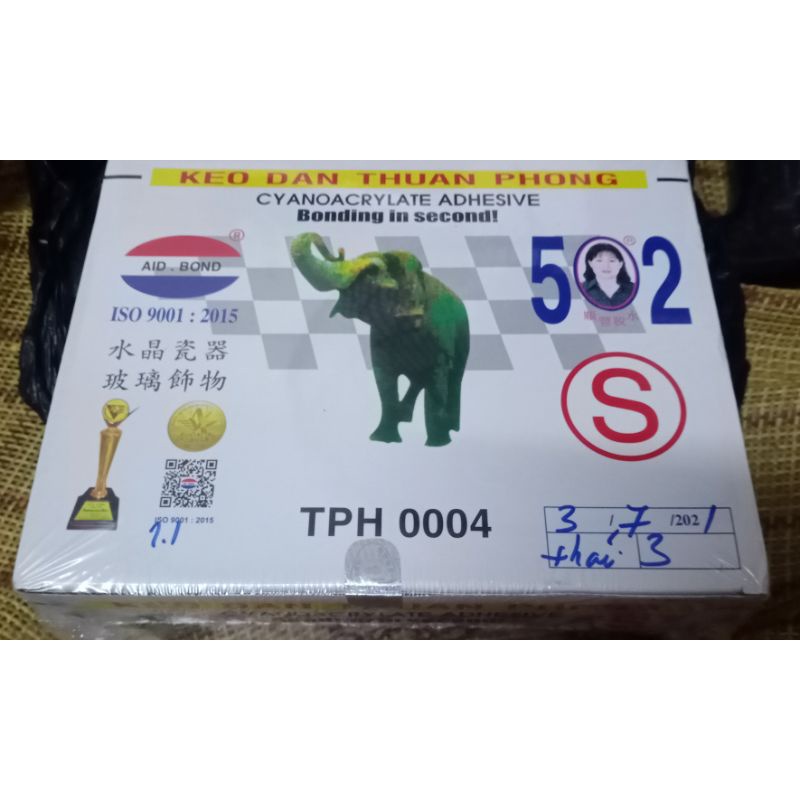 Bán sỉ/ 1 thùng 50 chai keo 502 Thuận Phong hàng chính hãng