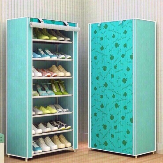 Tủ đựng giày dép, kệ đựng giày 7 tầng 6 ngăn kích thước 30x60x125cm