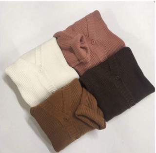 Áo khoác len cardigan