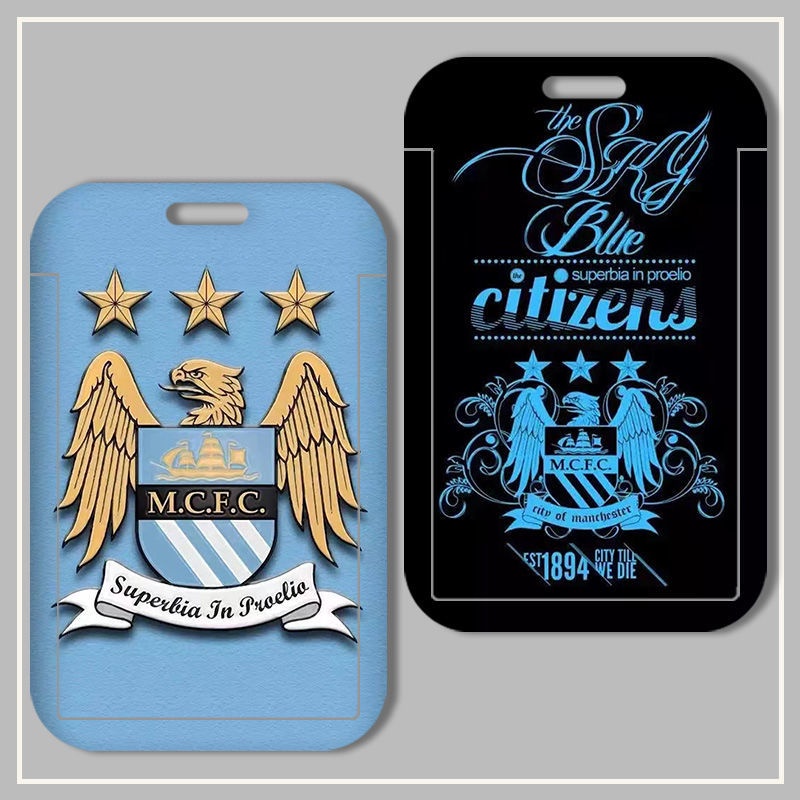 Huy Hiệu Đá Banh Manchester City Dùng Để Bảo Vệ Thẻ Số Học Sinh