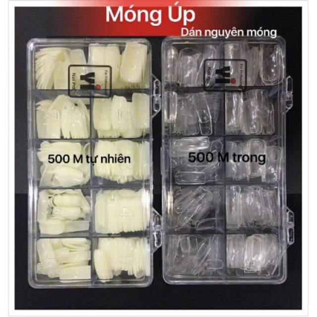 Móng úp hộp hàn 500 móng