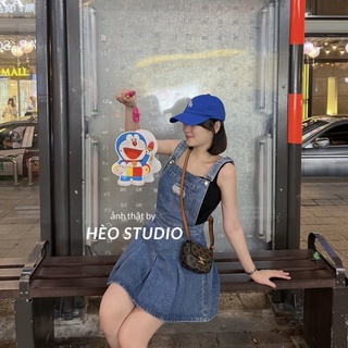 Váy Yếm Jean Xòe Hèo Studio (Ảnh Thật + Video)