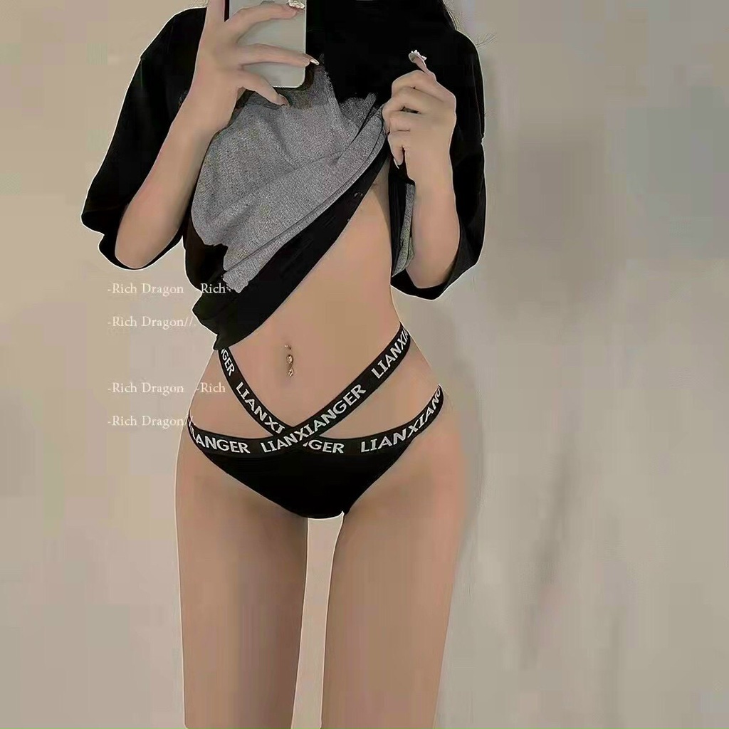 Quần lót lọt khe  sexy chéo dây chữ X dáng thể thao siêu tôn dáng - K8856