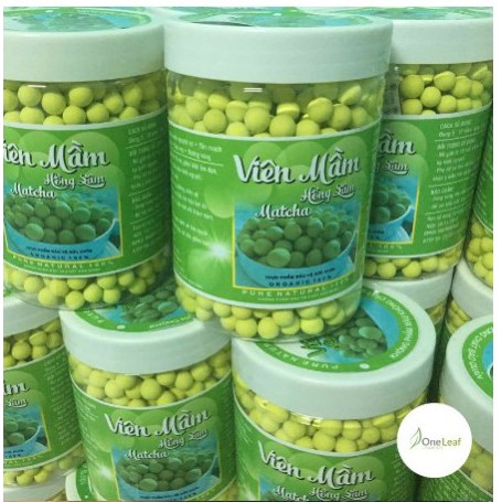 500gr viên mầm đậu nành hồng sâm matcha có giấy chứng nhận ATTP L937 | BigBuy360 - bigbuy360.vn