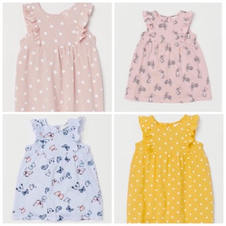 Váy cánh tiên bé gái HM Auth váy đầm công chúa săn sale size 4-6m đến 3-4y