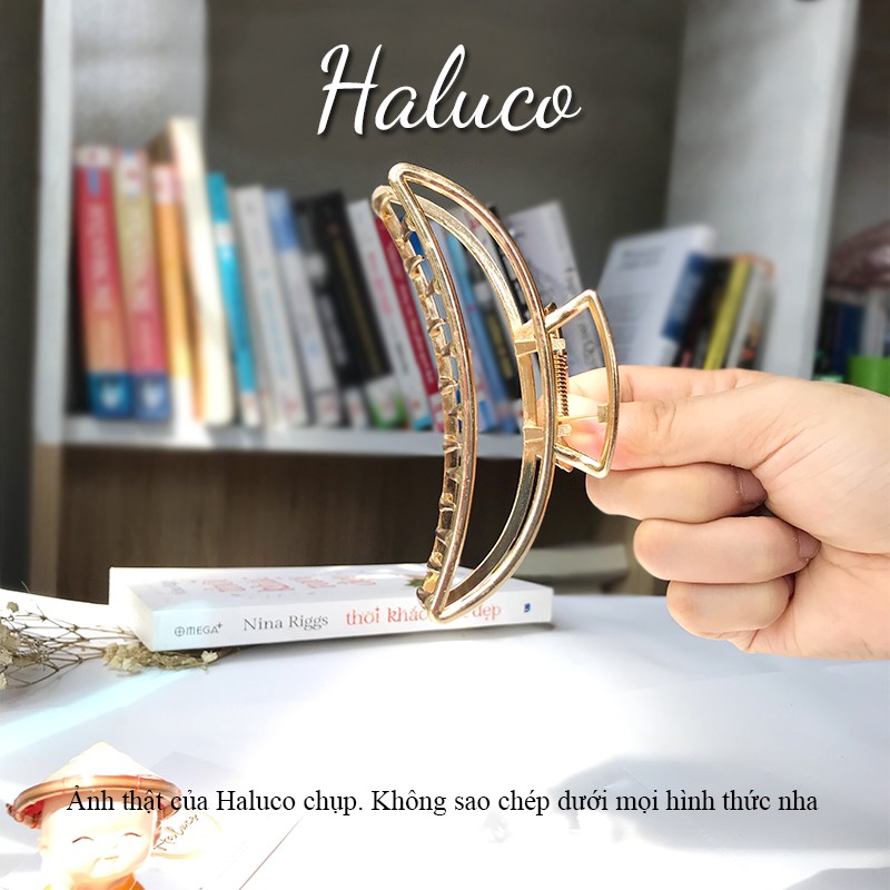 Kẹp tóc càng cua Hàn Quốc, Kẹp tóc  kim loại nhiều mẫu xinh xắn cho nữ Haluco.accessories KT08