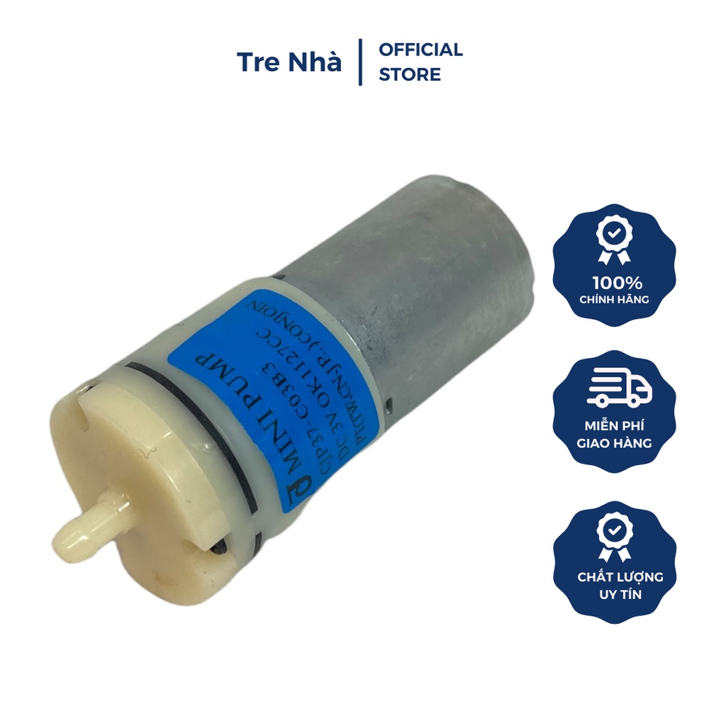 Máy bơm không khí DC3V-6V không khí im lặng thể tích không khí 370 máy bơm không khí máy bơm oxy bơm oxy