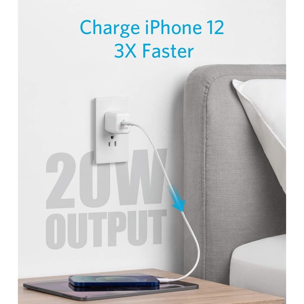 Củ Sạc Nhanh PD 20w Anker PowerPort III - A2632