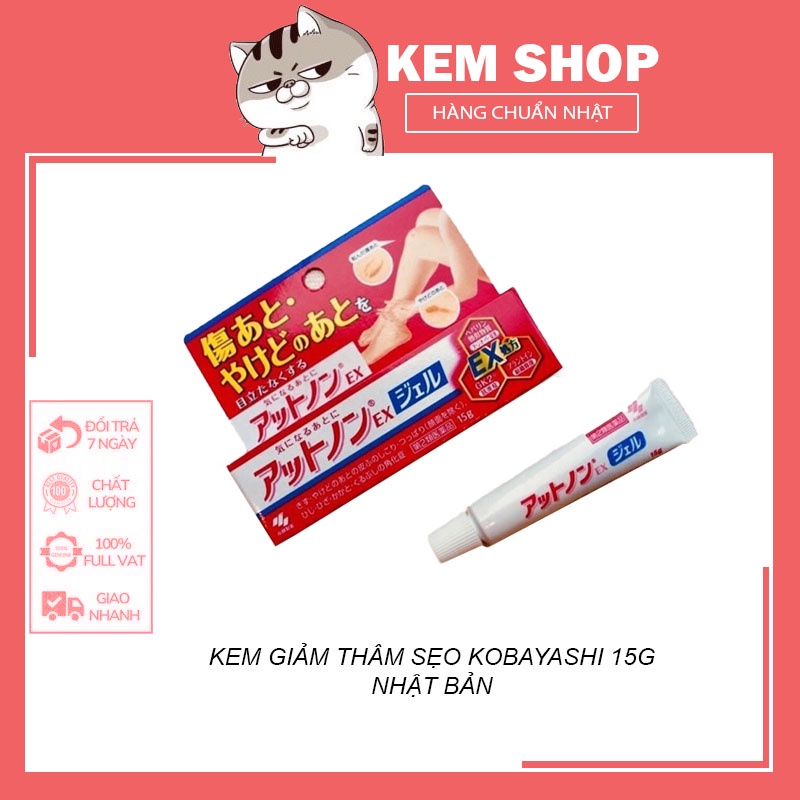 KEM GIẢM THÂM SẸO KOBAYASHI 15G NHẬT BẢN