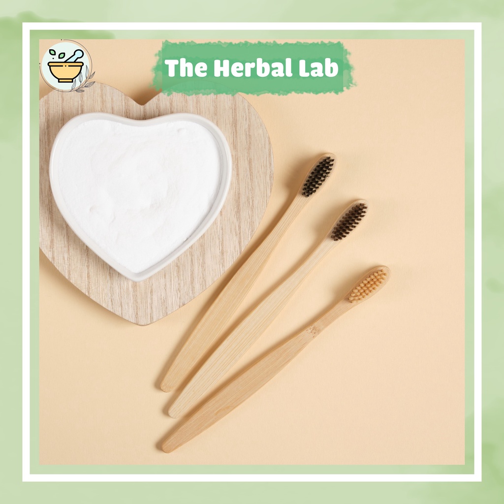 [THE HERBAL LAB] BỘT THAN TRE làm sáng răng tự nhiên + TẶNG BÀN CHẢI ĐÁNH RĂNG GỖ TRE HỮU CƠ