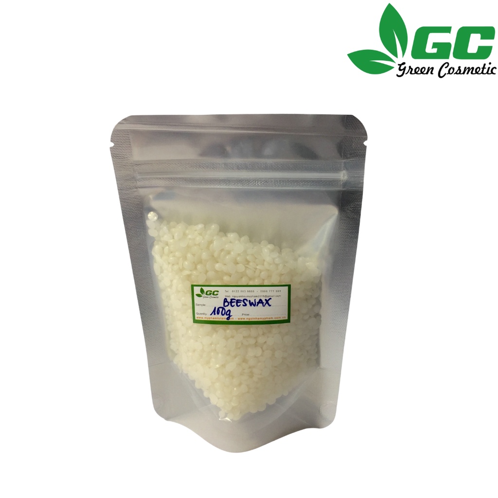 Beeswax - Sáp ong - Nguyên liệu mỹ phẩm 100g