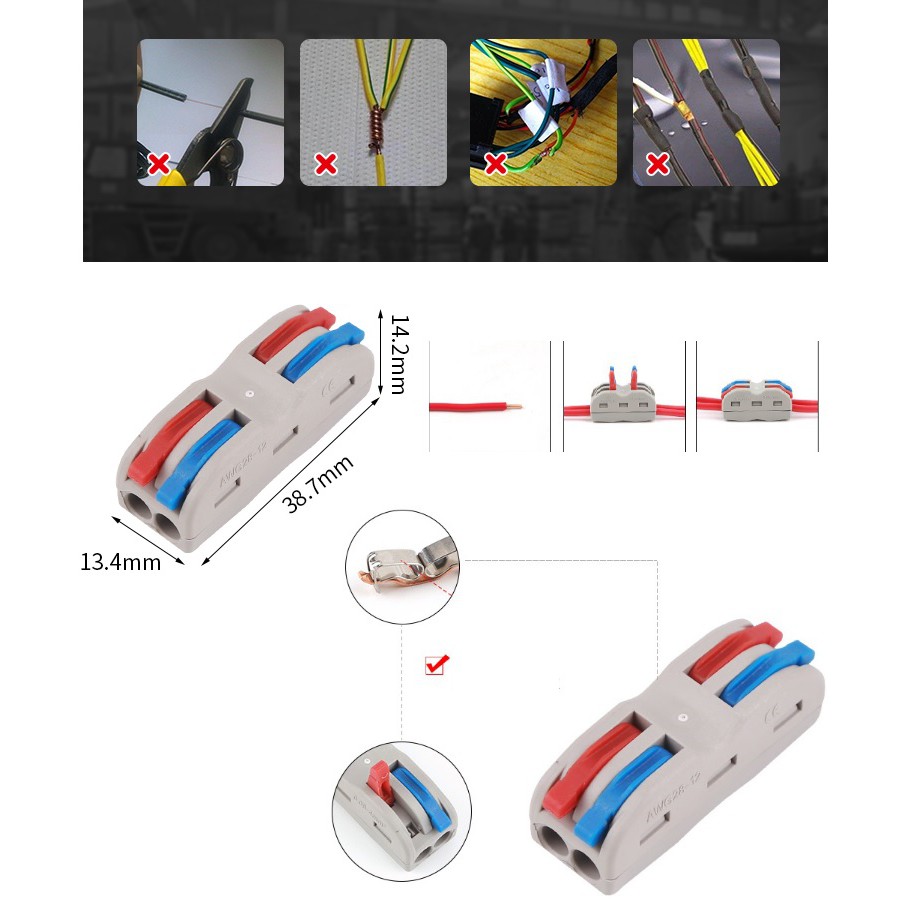 CÚT NỐI DÂY ĐIỆN SPL-2, SPL-3 SPL-4 SPL-42 SPL-62 SPL-82 ĐẦU NỐI NHANH DÂY ĐIỆN SPL 32A 250V/4KV, CÚT NỐI DÂY ĐIỆN