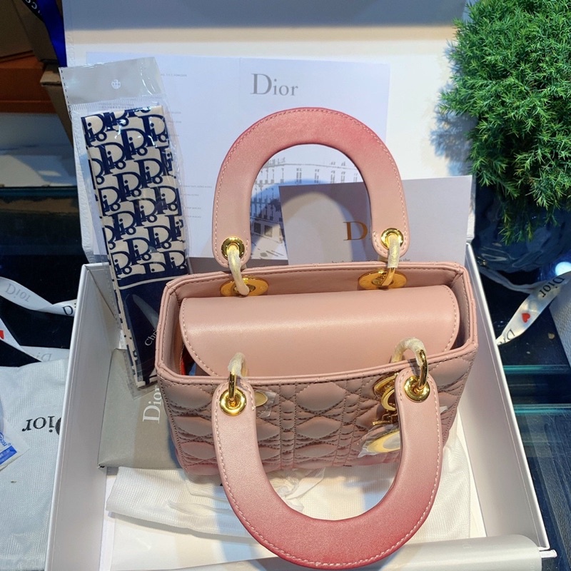 Túi Dior Lady hồng loang 5ô fullbox đẹp mê-phukien.changshouse