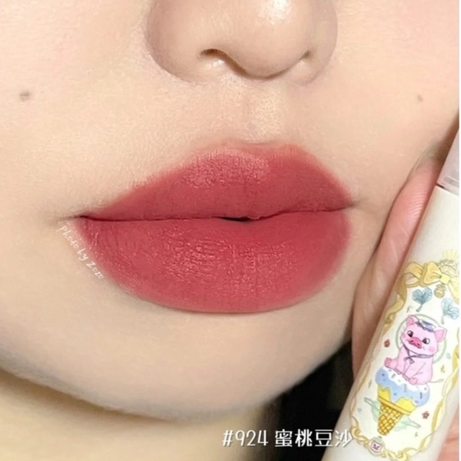 [Hàng mới về]Son môi TOORUNE có dưỡng màu sắc tự nhiên chống thấm nước xinh xắn