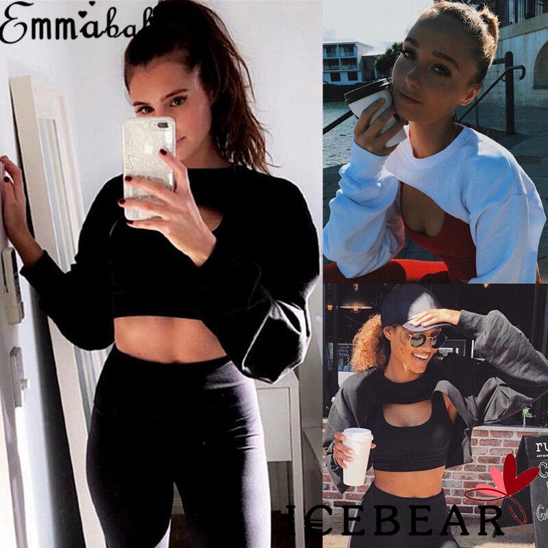 Áo nỉ nữ dài tay có mũ thời trang Hàn