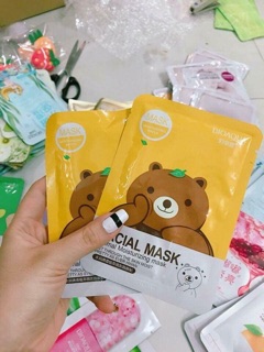 Mặt Nạ Bioqua Gấu Vịt Thỏ