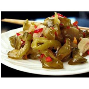 Mắm dưa leo chuẩn châu đốc 500g (hủ)