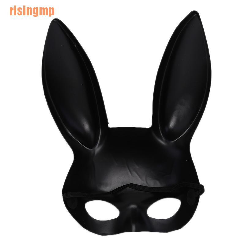 Mặt Nạ Tai Thỏ Hóa Trang Halloween Cho Nữ