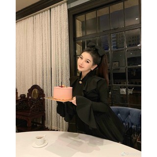 Bờm Cài Tóc Nơ Bản To Cao Cấp