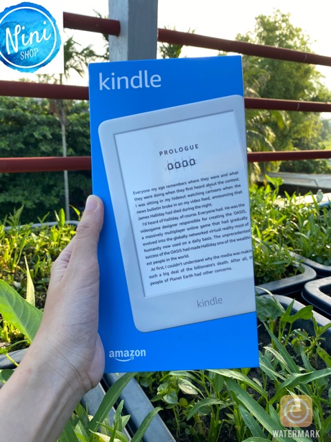 máy đọc sách kindle basic 2019 loại có đèn nền , 167 ppi bảo hành 1 năm