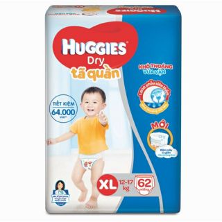Bỉm dán/quần huggies dry pants m76,l68,xl62,xxl56 miếng