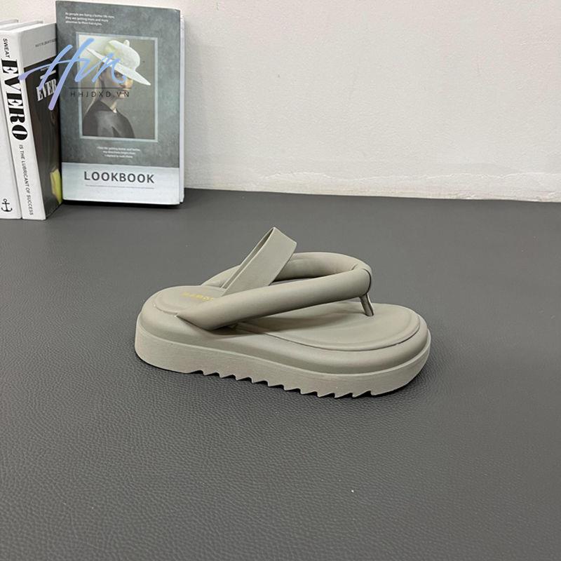 Dép Da Mềm Đế Dày Phong Cách Nhật Bản Thời Trang Mùa Hè 2022 Cho Nữ