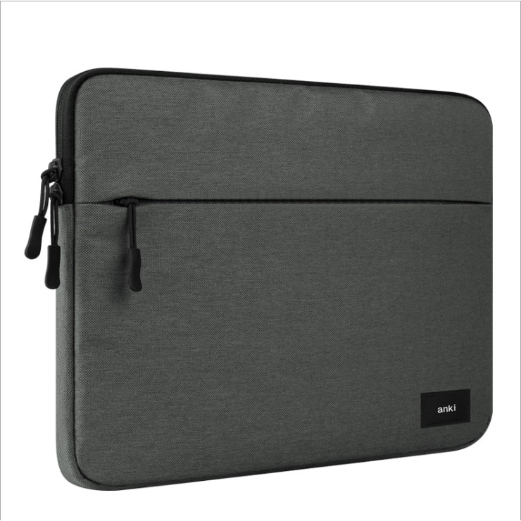 Túi Chống Sốc Laptop Mac Book Anki Kháng Nước Có Ngăn Phụ, Bên Trong Nhung Mềm Đựng Laptop 12 13.3 14 15 15.6inch