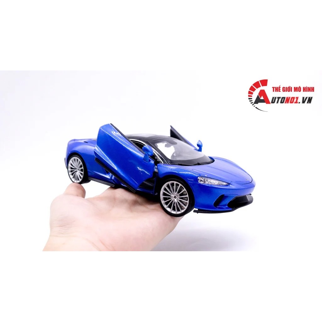 MÔ HÌNH XE MCLAREN GT BLUE 1:24 WELLY 7446