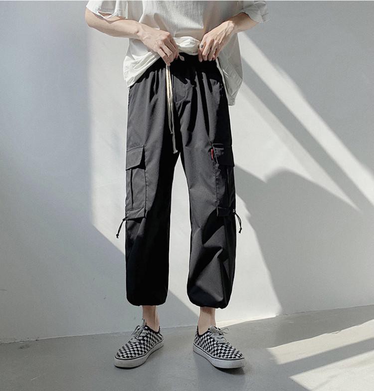 Quần Jogger Ống Rộng Phối Túi Hộp Cá Tính Cho Nam S-3Xl | BigBuy360 - bigbuy360.vn