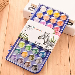 Màu nước bộ 36 màu cao cấp.gồm 36 màu nước chuyên nghiệp dạng nén.bộ màu nước cao cấp 36 màu .