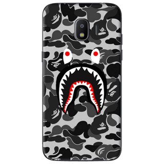 Ốp lưng samsung j4 2018 - j2 pro 2018 bape xám đen