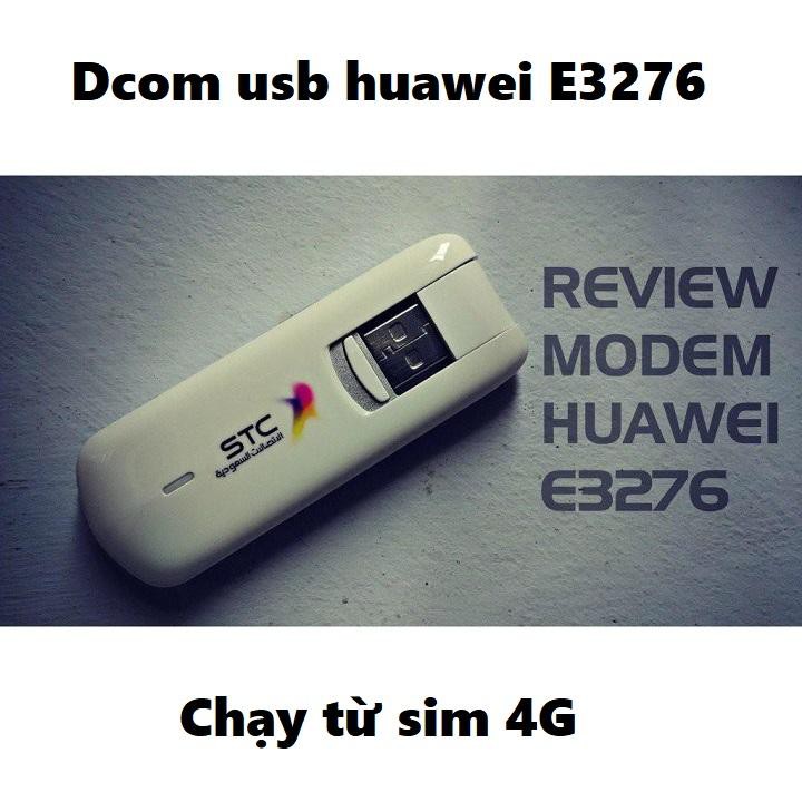 DCOM 3G 4G E3276 Chạy Sim 3G 4G Tốc Độ Cao chuyển đổi IP phù hợp các loại Tools
