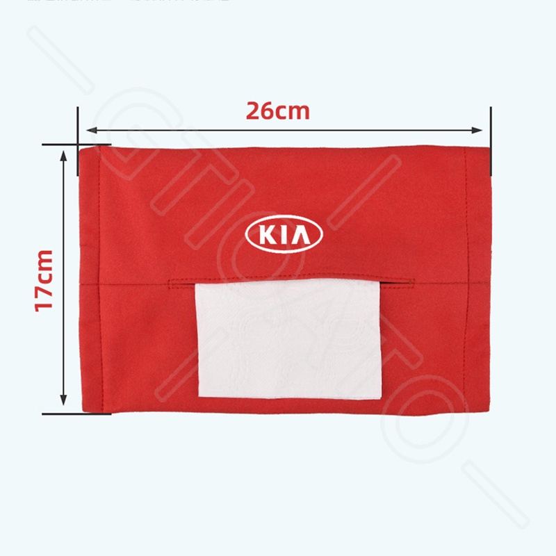 GTIOATO HộP ĐựNg GiấY ĂN Lưng Ghế Xe Hơi TúI Treo Đồ Sau Ghế Ô Tô Hộp Đựng Khăn Giấy Ô Tô HộP ĐựNg GiấY TrêN Xe Ô Tô TúI Treo Sau Ghế Ô Tô Phụ Kiện Xe Hơi Cho KIA Morning Seltos Sonet Carens Soluto Sedona K3 Forte Sorento Rondo