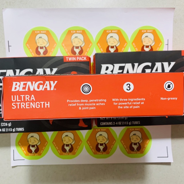 Dầu Nóng Xoa Bóp Bengay Của Mỹ 113g