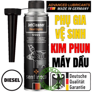 Phụ gia vệ sinh kim phun xe máy dầu Senfineco Diesel Engines JetCleaner 300mL - Senfineco 9985 - Súc béc dầu Diesel