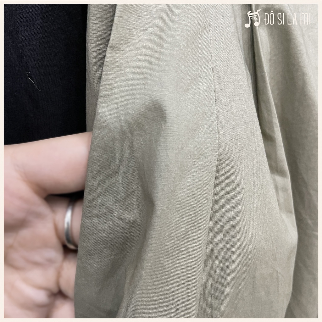Combo Áo Sơ Mi Dài + Quần Culottes | Secondhand | Đô Si La Mi | A87 |