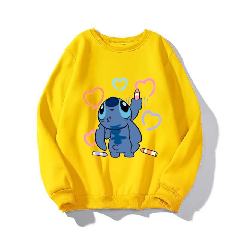 ÁO SWEATER NAM NỮ IN HÌNH STITCH (NHIỀU MÀU)