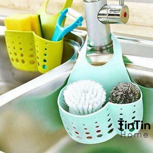 GIỎ TREO BỒN RỦA BÁT TIỆN DỤNG TINTIN GTB01 (ĐƯỢC CHỌN MÀU)